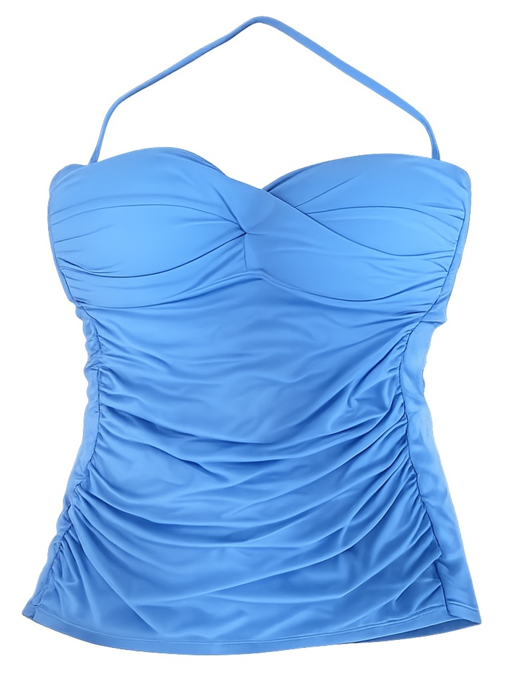 La Blanca twist tie tankini top
Size 16